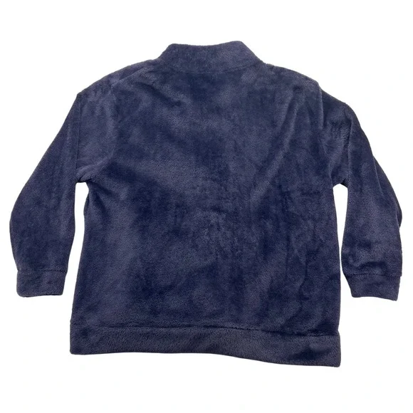 Penn State Nittany Lions ProEdge Navy Blue Sherpa Fleece Full Zip Jacket XL - Picture 10 of 10